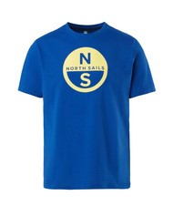 NORTH SAILS BASIC Camiseta de algod&oacute;n con logo estampado surf azul - camiseta - 3