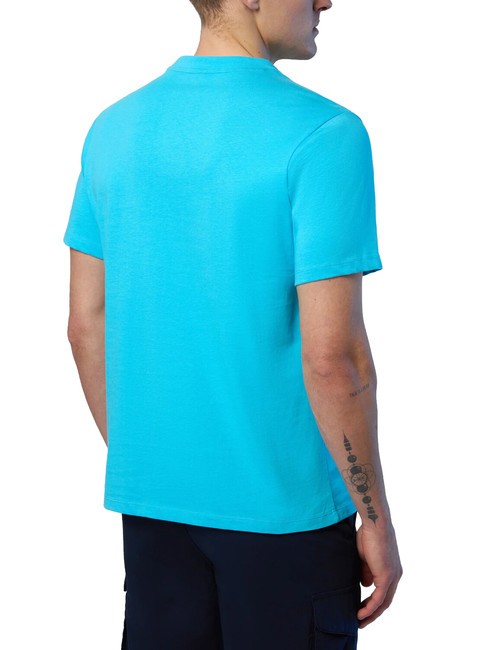 BASIC Camiseta de algodón con logo estampado Acuario - camiseta