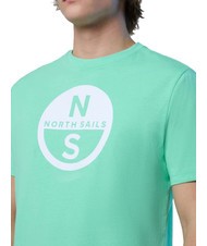 NORTH SAILS BASIC Camiseta de algodón con logo estampado brote de primavera - camiseta - 3