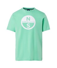 NORTH SAILS BASIC Camiseta de algodón con logo estampado brote de primavera - camiseta - 4