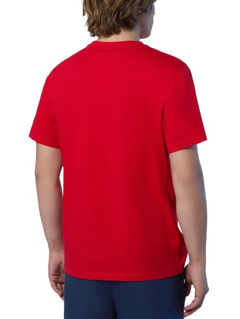 BOLLO Camiseta de algodón rojo - camiseta