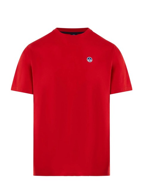 BOLLO Camiseta de algodón rojo - camiseta