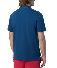 NORTH SAILS COLLAR STRIPED Polo de manga corta de algod&oacute;n Denim oscuro - camisa polo - 2