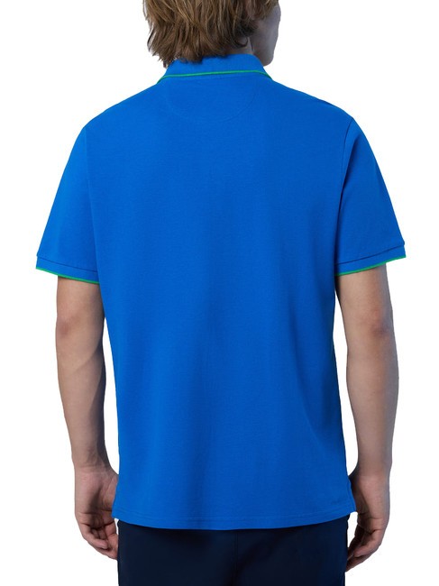 COLLAR STRIPED Polo de manga corta de algodón real - camisa polo