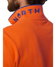 NORTH SAILS COLLAR STRIPED Polo de manga corta de algod&oacute;n naranja llama - camisa polo - 5