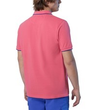 NORTH SAILS COLLAR STRIPED Polo de manga corta de algodón coral calipso - camisa polo - 2
