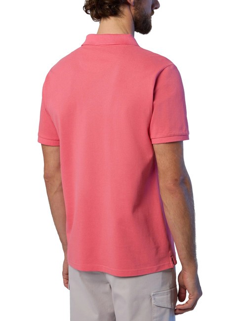 BASIC Polo de manga corta de algodón coral calipso - camisa polo