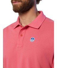 NORTH SAILS BASIC Polo de manga corta de algodón coral calipso - camisa polo - 4