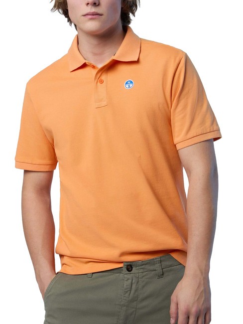 BASIC Polo de manga corta de algodón Mandarina - camisa polo