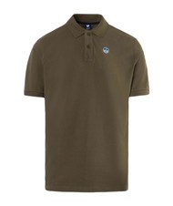 NORTH SAILS BASIC Polo de manga corta de algod&oacute;n aceitunas polvorientas - camisa polo - 5