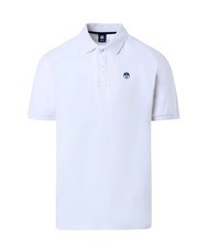 NORTH SAILS BASIC Polo de manga corta de algod&oacute;n blanco - camisa polo - 4