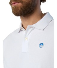 NORTH SAILS BASIC Polo de manga corta de algod&oacute;n blanco - camisa polo - 3