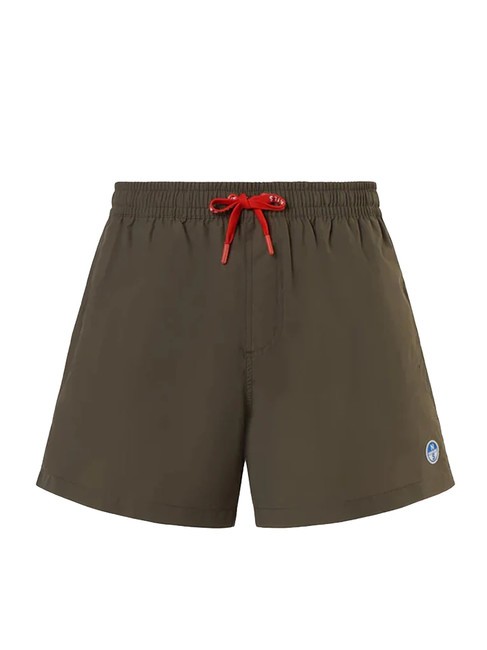 VOLLEY Ba&ntilde;ador tipo b&oacute;xer con logo aceitunas polvorientas - Trajes de ba&ntilde;o