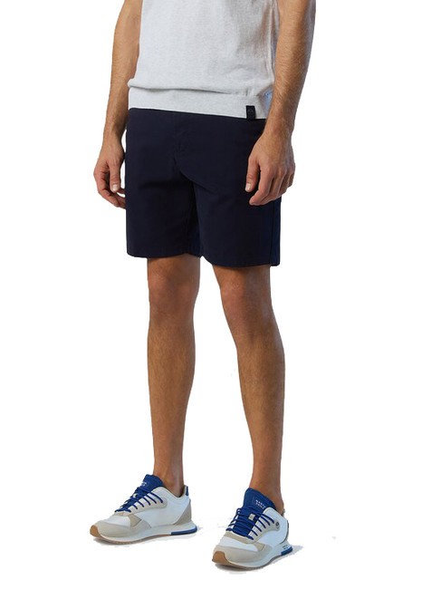 STAR Bermudas chinas regular fit Azul marino - Pantalones