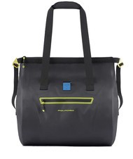 PIQUADRO CORNO ALLE SCALE Bolsa impermeable negro - Bolsas de viaje - 3