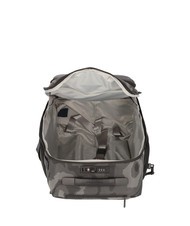 PIQUADRO BRIEF 2 Carro de cabina con portabilidad de mochila. camuflaje negro reflejado - Equipaje de mano - 2