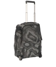 PIQUADRO BRIEF 2 Carro de cabina con portabilidad de mochila. camuflaje negro reflejado - Equipaje de mano - 5