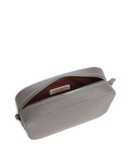COCCINELLE TEBE Bolso bandolera en piel texturizada grafito - Bolsos Mujer - 4