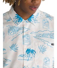 VANS DAVISTA Camisa de algodón de manga corta Malvavisco - Camisas de hombre - 3