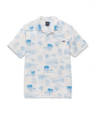 VANS DAVISTA Camisa de algodón de manga corta Malvavisco - Camisas de hombre - 4