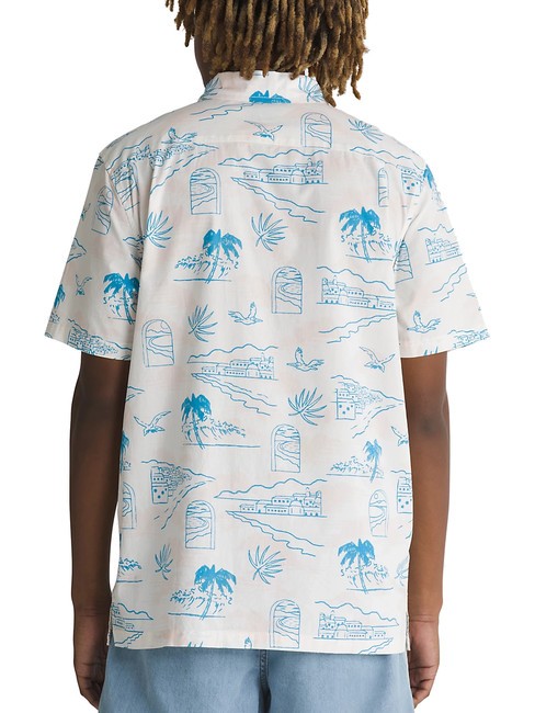 DAVISTA Camisa de algod&oacute;n de manga corta Malvavisco - Camisas de hombre