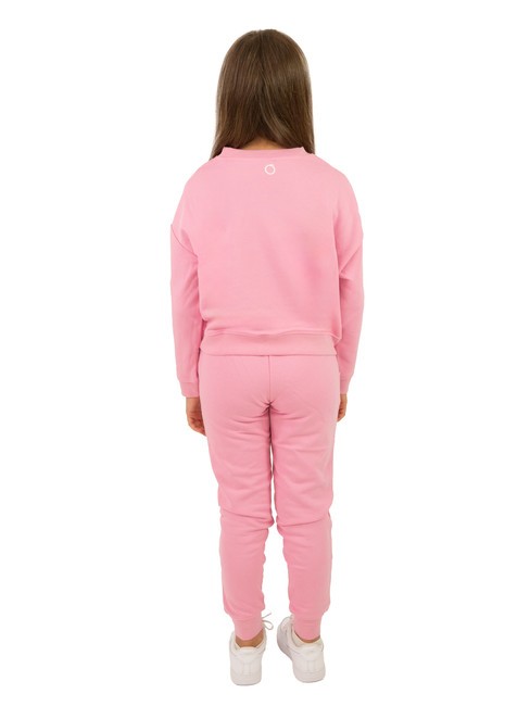FLESHI Chándal sudadera y pantalón beconia rosa - Chándales para niños
