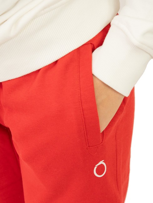 STRAUB KIDS Chándal sudadera y pantalón blanquecino/rojo - Chándales para niños