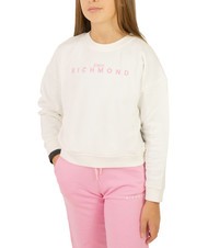 JOHN RICHMOND VASIM Chándal sudadera y pantalón blanco roto/rosa begonia - Chándales para niños - 5