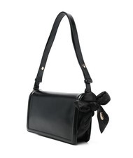 LOVE MOSCHINO FIOCCO Bolso de hombro negro - Bolsos Mujer - 2