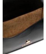 LOVE MOSCHINO FIOCCO Bolso de hombro negro - Bolsos Mujer - 4