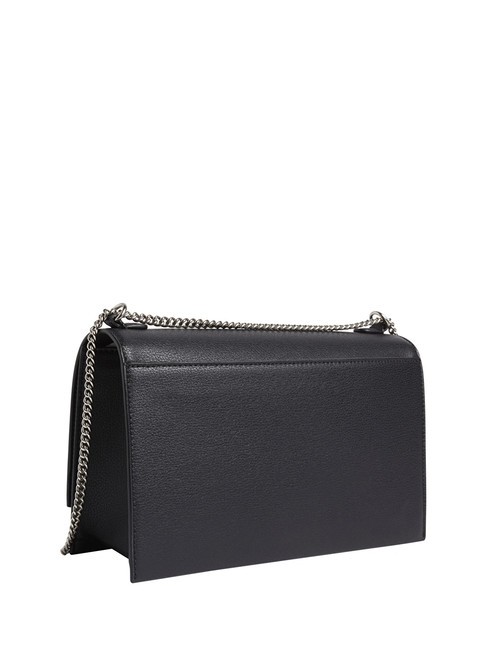 CK JEANS FORGED LOCK M Bolso de hombro pvh negro - Bolsos Mujer