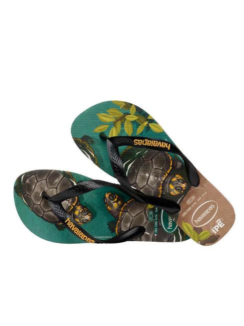 Chanclas IPE beige/negro/amarillo - Zapatos unisex