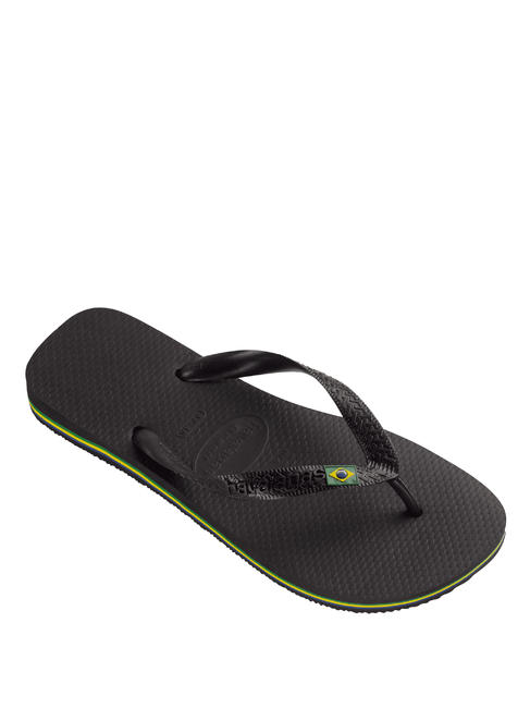  Chanclas BRASIL LOGO NEGRO - Zapatos unisex
