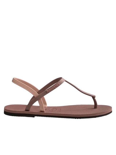 YOU PARATY RJ Sandalia tipo chancla CROCO / ROSA - Zapatos Mujer