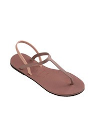 HAVAIANAS YOU PARATY RJ Sandalia tipo chancla CROCO / ROSA - Zapatos Mujer - 3