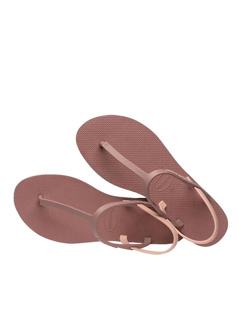 YOU PARATY RJ Sandalia tipo chancla CROCO / ROSA - Zapatos Mujer