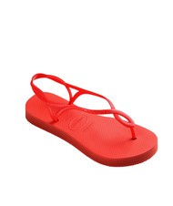 HAVAIANAS LUNA FLATFORM Sandalia tipo chancla con plataforma plana salmón - Zapatos Mujer - 3