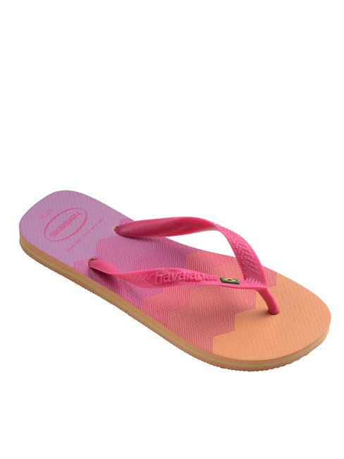 BRASIL FRESH Chanclas de goma durazno - Zapatos unisex
