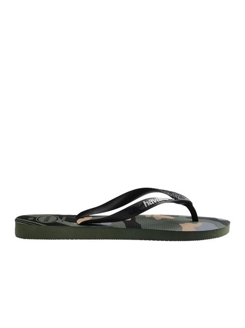 Chanclas TOP CAMU verde oliva/negro - Zapatos unisex