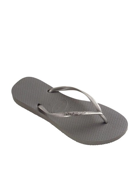 Chanclas SLIM acero / gris - Zapatos Mujer