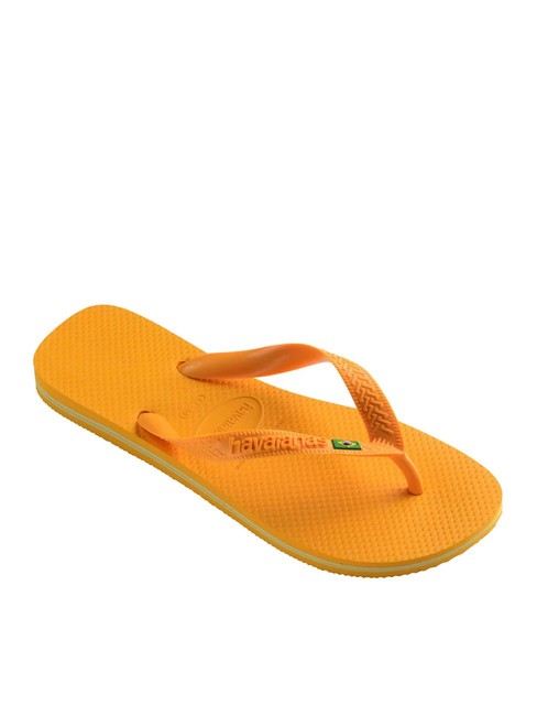  Chanclas BRASIL LOGO pop amarillo - Zapatos unisex
