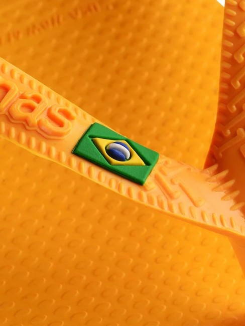  Chanclas BRASIL LOGO pop amarillo - Zapatos unisex