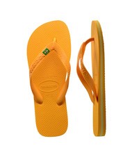 HAVAIANAS  Chanclas BRASIL LOGO pop amarillo - Zapatos unisex - 5