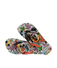 HAVAIANAS DISNEY STYLISH Chancletas beige/negro/naranja sangre - Zapatos unisex - 5