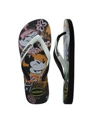 HAVAIANAS DISNEY STYLISH Chancletas negro/blanco/negro - Zapatos unisex - 5