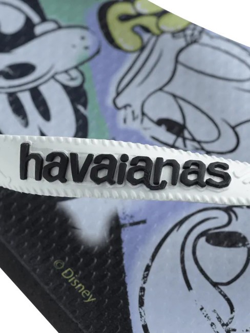 DISNEY STYLISH Chancletas negro/blanco/negro - Zapatos unisex