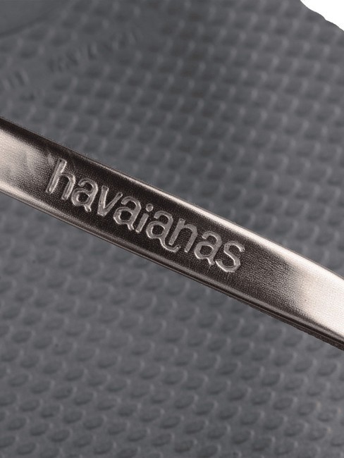 YOU METALLIC Chanclas de goma acero gris/grafito metalizado - Zapatos Mujer