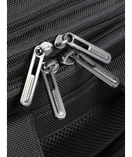 PIQUADRO BRIEF 2 Mochila tipo duffle de piel y tejido negro - Mochilas para port&aacute;til - 3