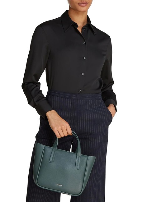 REFINE  Shopper de mano, con bandolera. verde palma - Bolsos Mujer