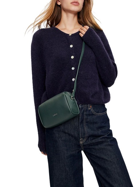 REFINE  Mini bolso de hombro verde palma - Bolsos Mujer